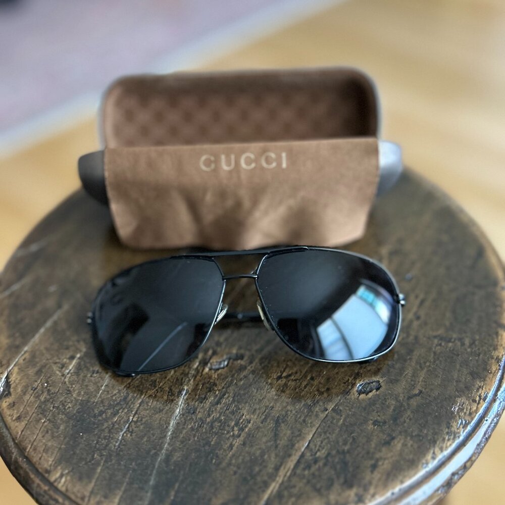 Vintage Gucci Aviator Sunglasses